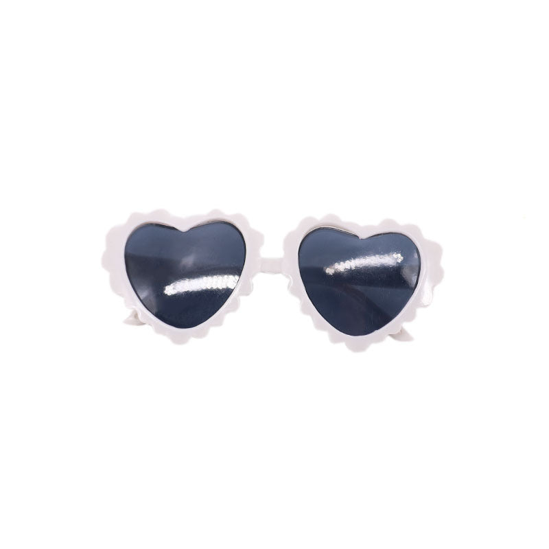Creative Lace Love Pet Dog Cat Sunglasses