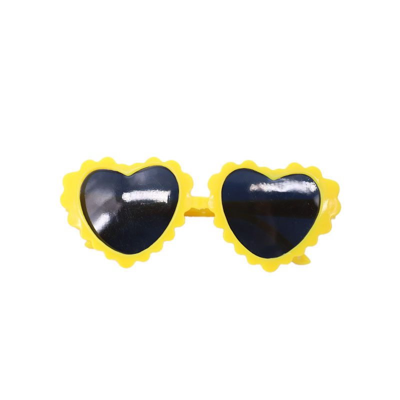 Creative Lace Love Pet Dog Cat Sunglasses