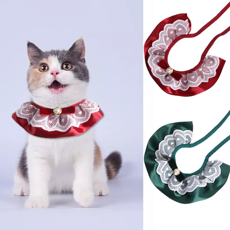 Pet Cat Floral Collars Bandana