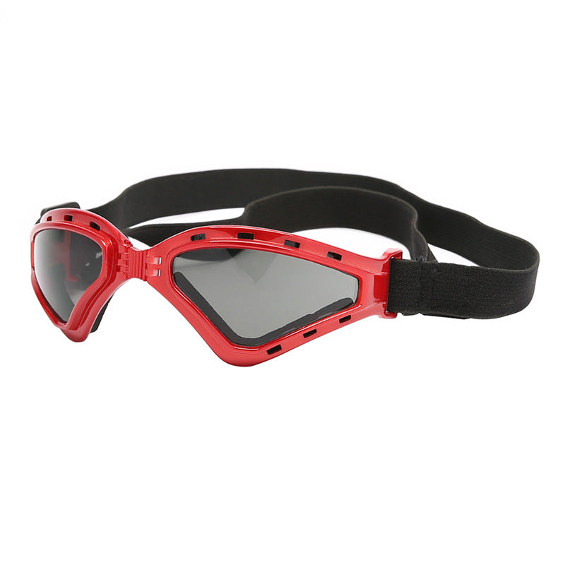 Folding Windproof Sunscreen Triangle Pet Dog Sunglasses