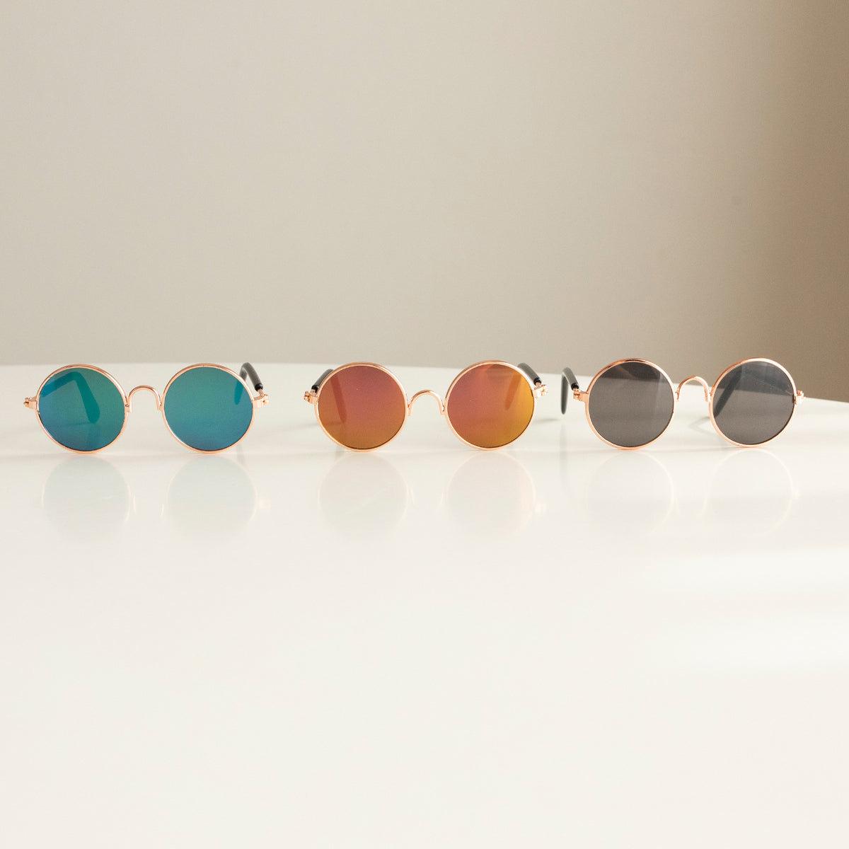 Casual Sunglasses for Dog, Aluminum Alloy Resin Glasses