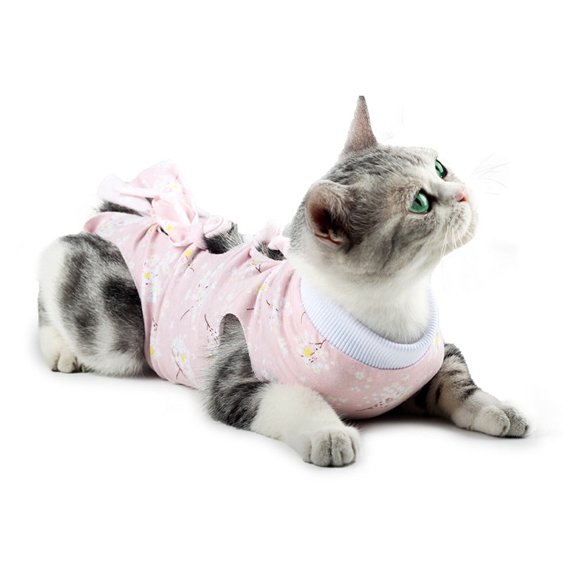 Cat Surgical Recovery Suits After Surgery Wear Pet Clothes