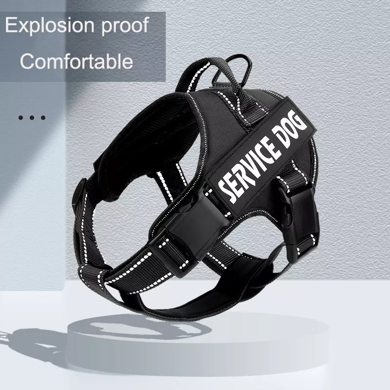 Dog Outdoor Walking Harnesses Neck Strap