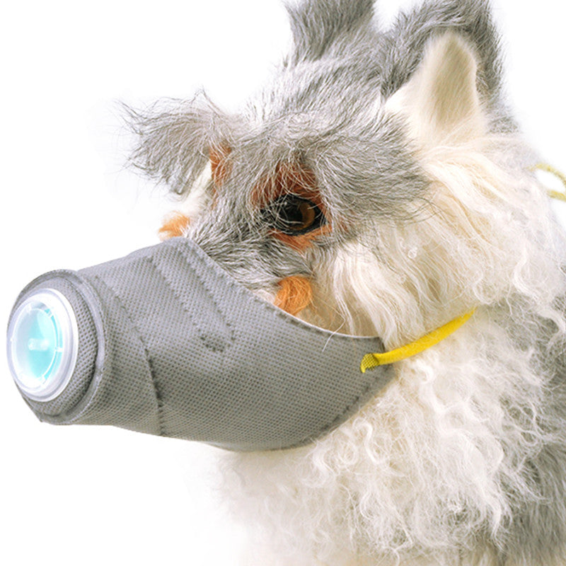Washable Anti Barking Smog Dog Muzzle