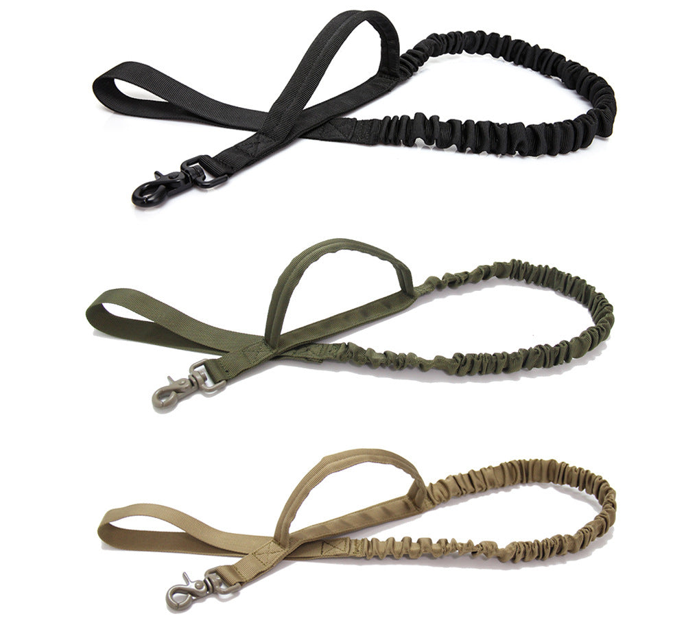 Pet Dog Outdoor Training Tactical Harness Vest With Leash