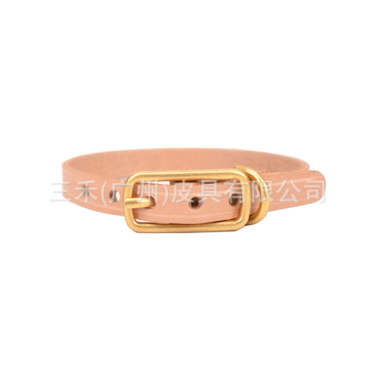 Pet Dog Leather Collars