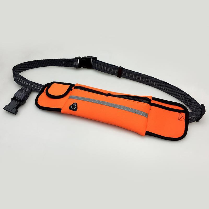 Pet Dog Leashes with Running Bag Hands Free Reflective Traction Rope