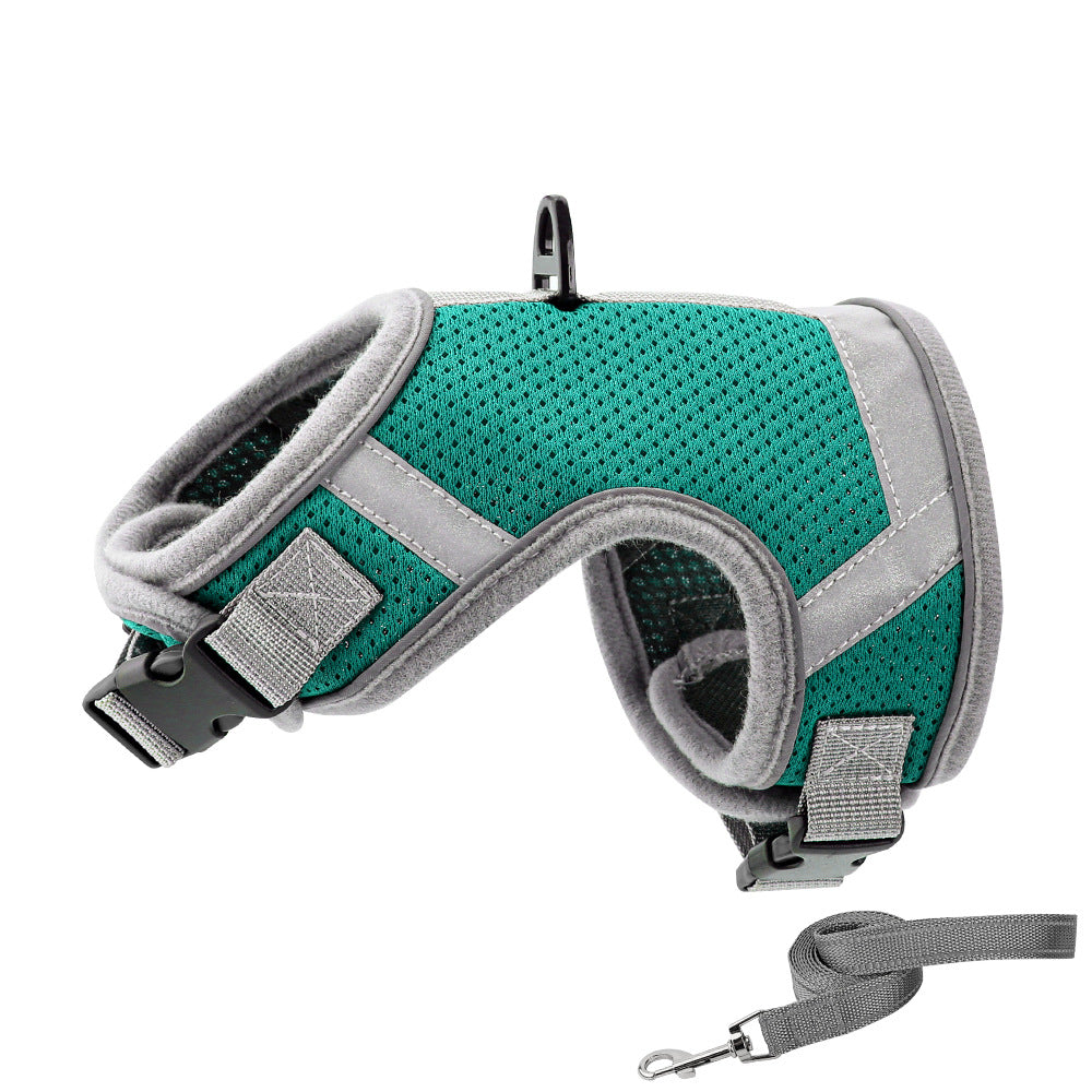 Pet Dog Strap Harness Leash Set